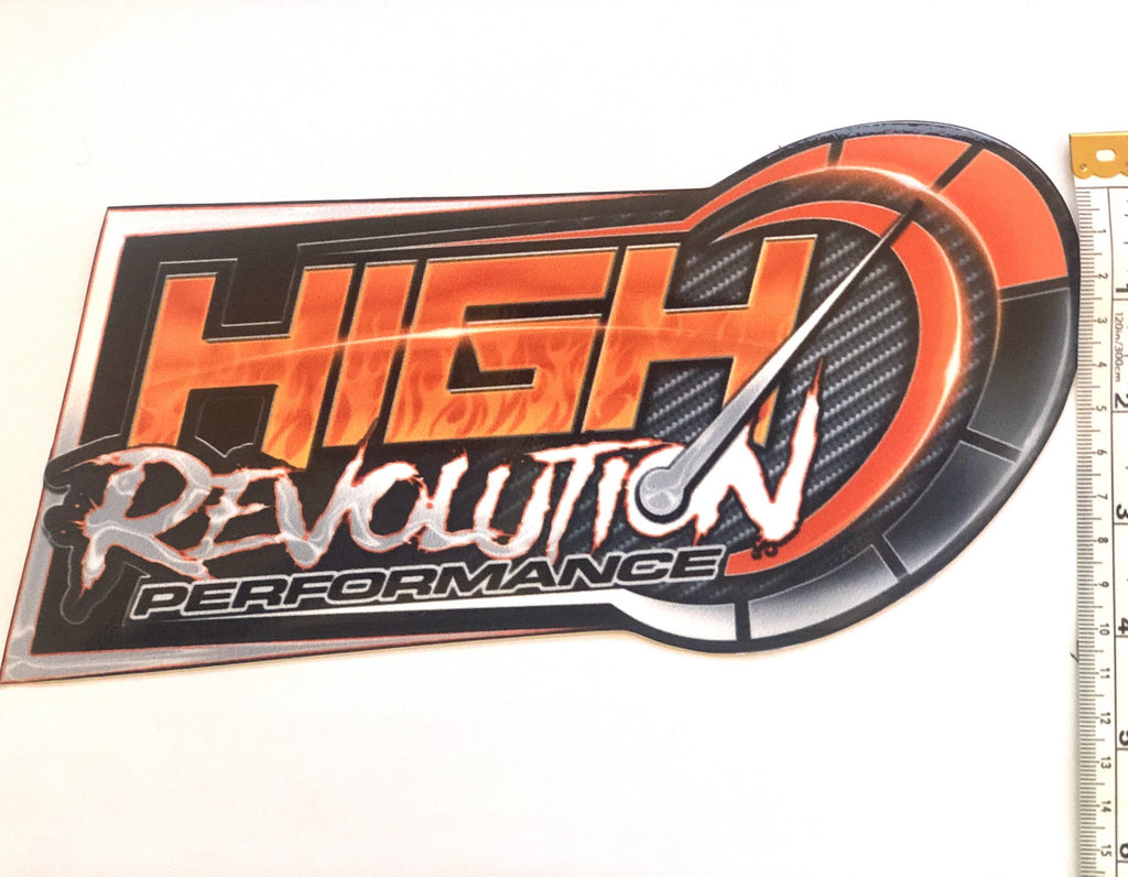 High Revolution Decal 9x5 inch – High Revolution Performance llc