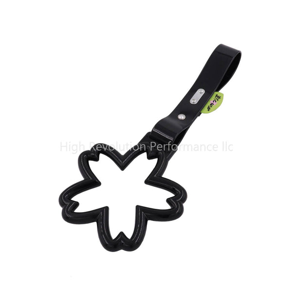 JDM Black Sakura Blossom Black Strap Tsurikawa – High