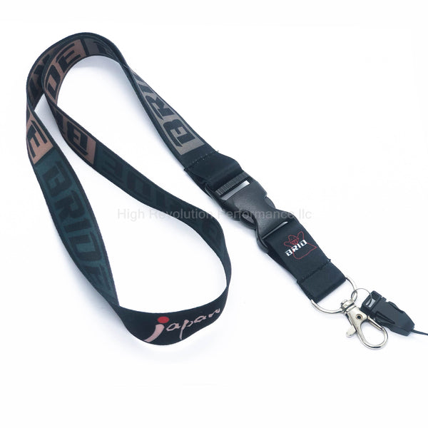 BRIDE JDM Lanyard Keychain
